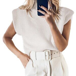Women's sweater product is White